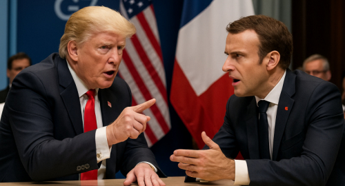 Scontro al G7: Trump vs Macron  Parole che Accendono le Tensioni Internazionali
